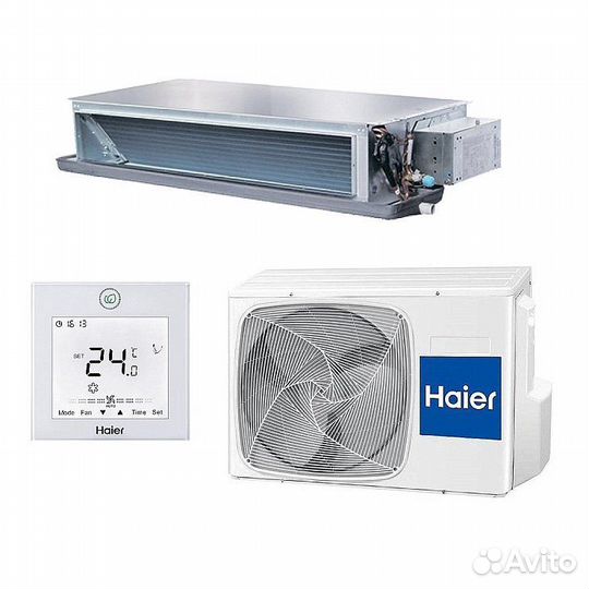 Канальный кондиционер Haier ad50s2ss1fa/1u50s2sj3f