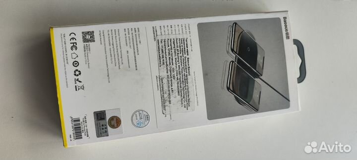 Baseus Simple 2in1 Wireless Charger For iPhones