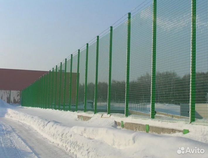 Забор металлический для дома под ключ