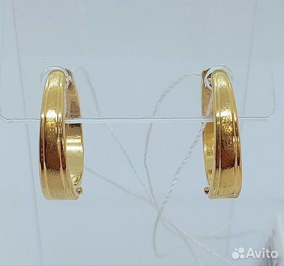 Золотые серьги