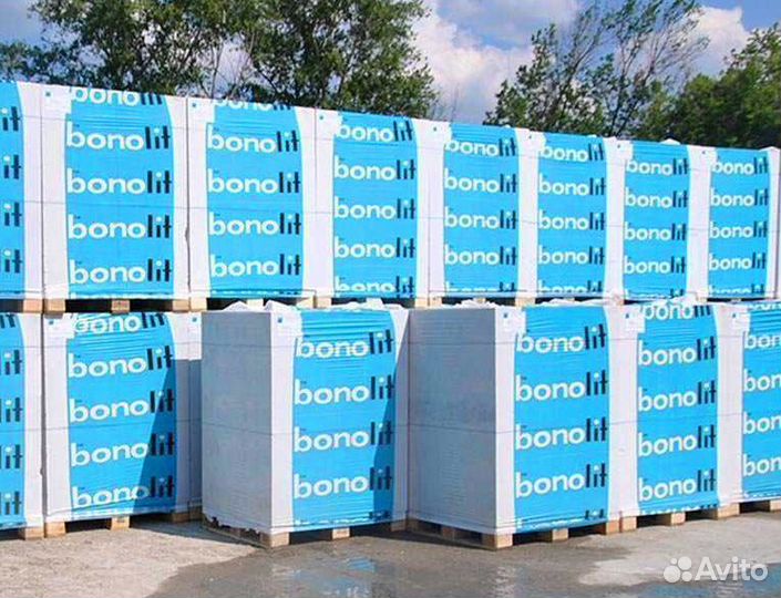 Газобетон Бонолит D600 новый