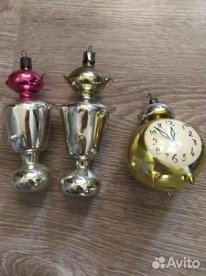 Елочные игрушки СССР