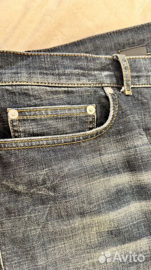 Dior Homme cummerbund jeans 2003