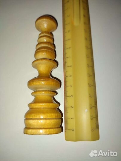 Шахматы деревянные большие с доской СССР