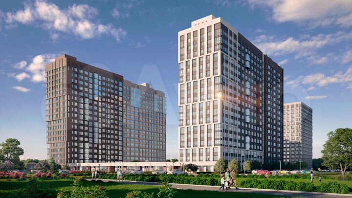 1-к. квартира, 33,7 м², 4/18 эт.