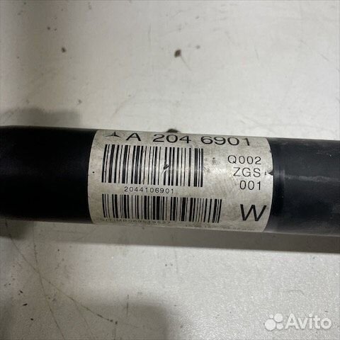 Кардан передний Мерседес x204 w221 w22 ориг