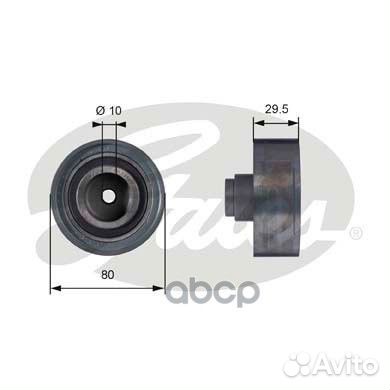 Ролик обводной ремня грм T42050 Gates