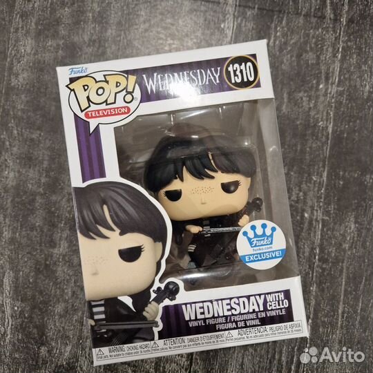 Funko Pop Wednesday Addams With Cello