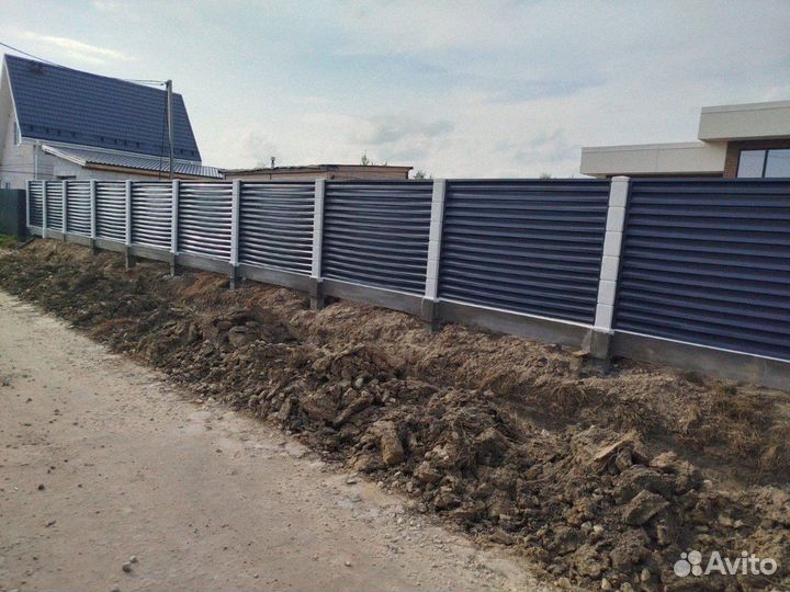 Забор жалюзи ламели с доставкой