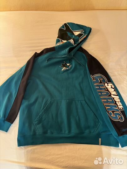 Худи мужская клубная NHL (San Jose Sharks)