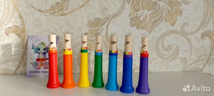 Свистульки деревянные детские