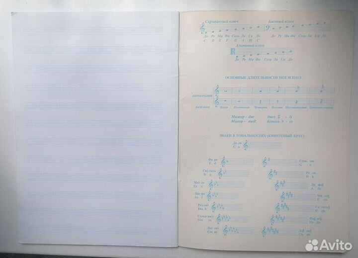 Тетрадь для нот