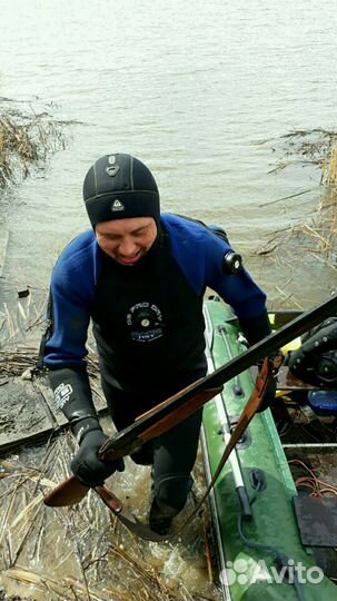 Услуги водолаза. Водолаз