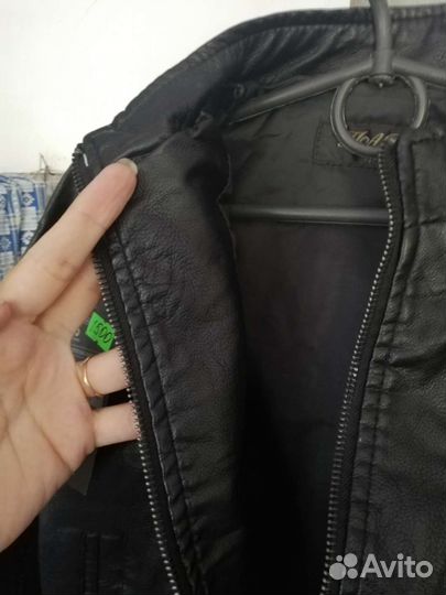 Кожаная куртка детская