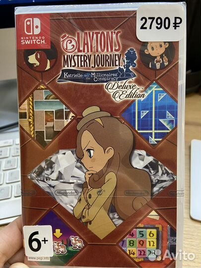 Layton's Mystery Journey(англ) для Nintendo Switch