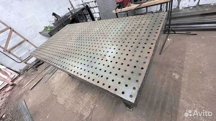 Сварочный стол сварщика 3D, Оснастка