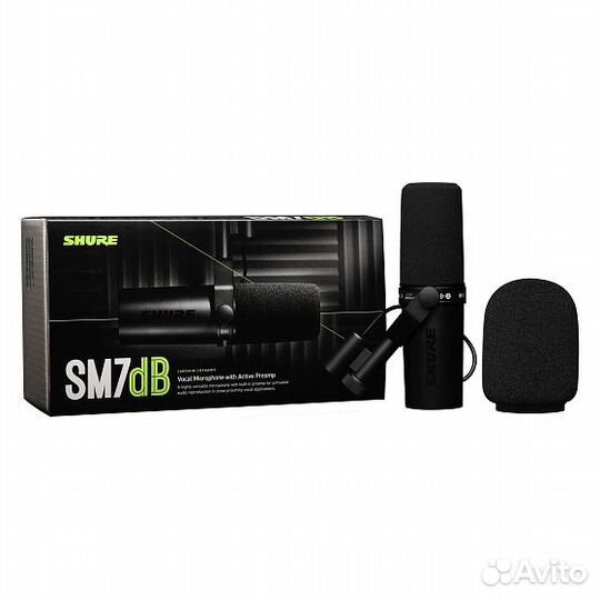 Микрофон вокальный Shure SM7dB Black