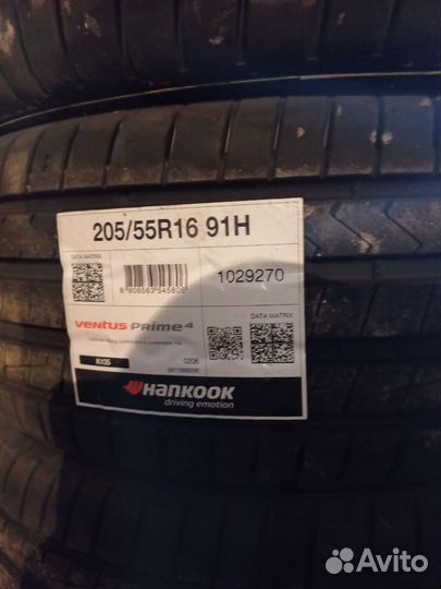 Hankook Ventus Prime 4 K135 205/55 R16 91H