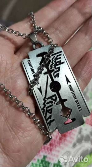 Judas priest. British Steel (кулон)