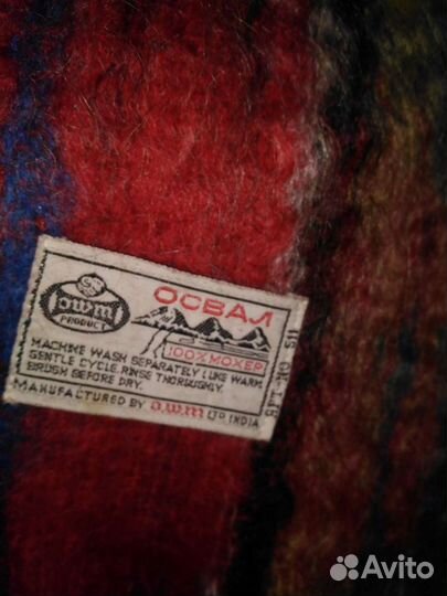 Женский шарф махеровый