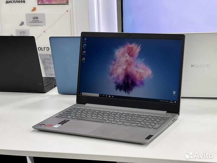 Мощный ноут IPS Ryzen 5 6 ядер SSD512g