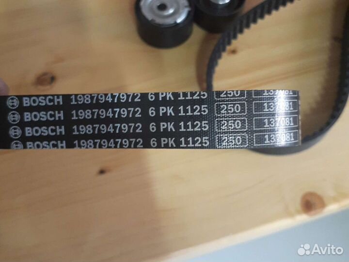 Ремень грм с роликами на приору