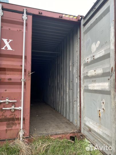 Морской контейнер 40 футов бу