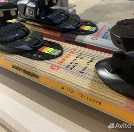 Горные лыжи scott mission 2012г, 178см