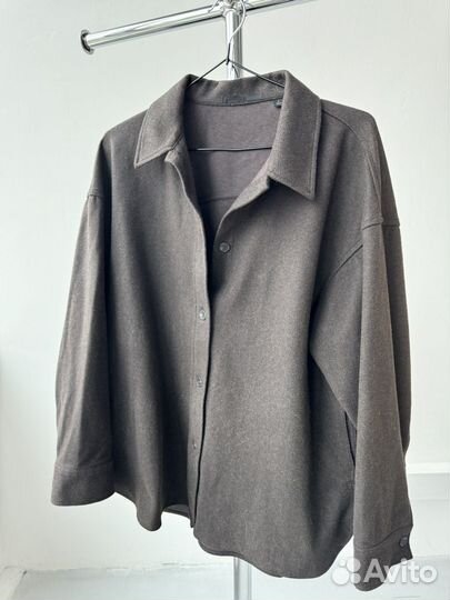 Теплая рубашка uniqlo S