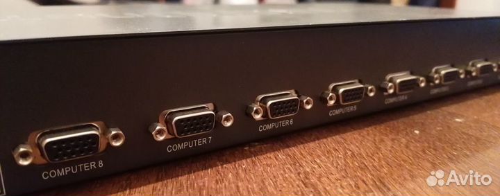 KVM-переключатель trendnet TK-803R 8 портов
