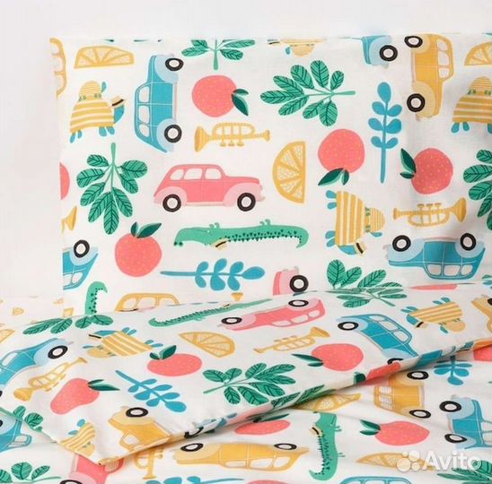 Детское постельное белье IKEA новое