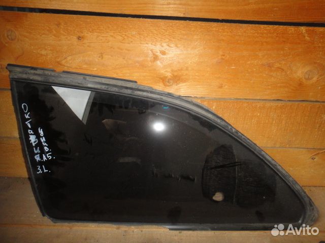 Стекло Octavia Combi A5 зад L глухое б\у (арт. 1Z9845297)