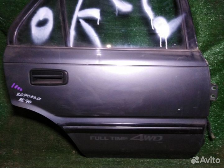 Дверь задняя правая Toyota Corolla AE90