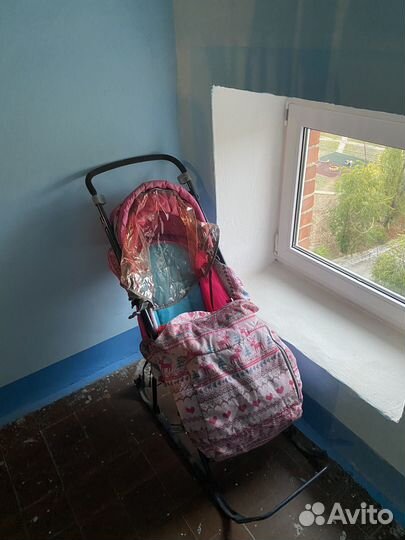 Коляска санки