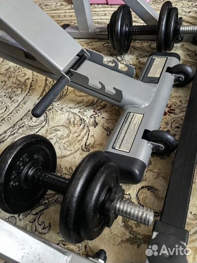 Скамья для жима body solid и стойка для штанги (шт