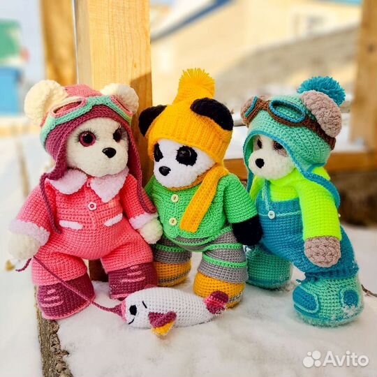 Вязаные игрушки