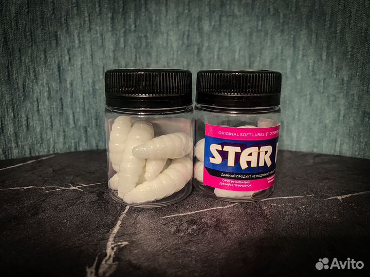 Форелевый силикон Star Fish (Maggot XL)