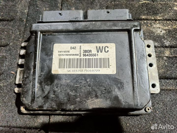 Эбу мозги Chevrolet aveoт 250 1.2 B12s1