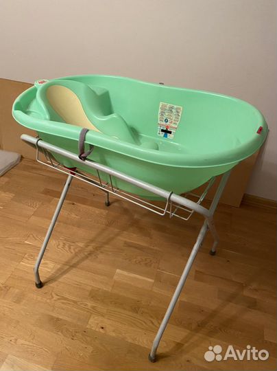 Детская ванночка с подставкой OK Baby