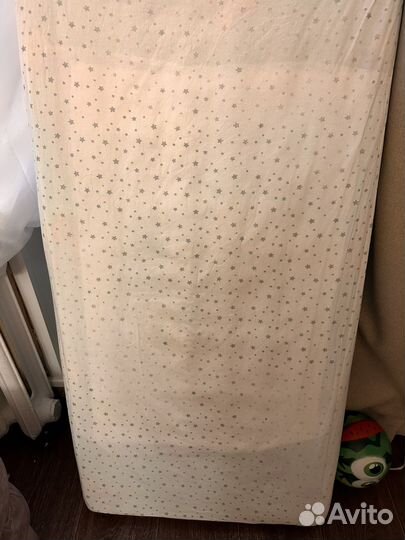 Бортики на кроватку+ матрац