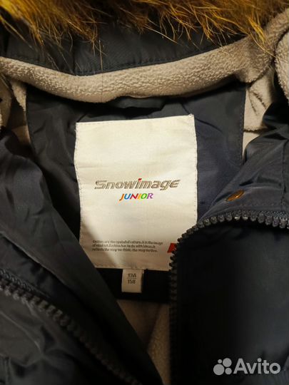 Пуховик зимний для девочки 158 Охара