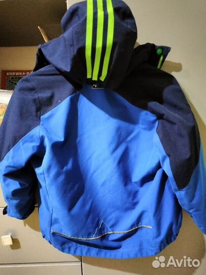 Ветровка, флиска, жилет Adidas 110-116