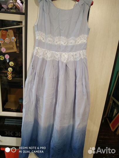 Платье в пол