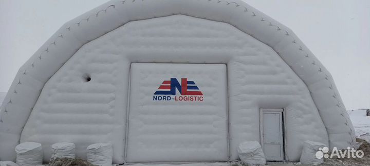 Надувной ангар
