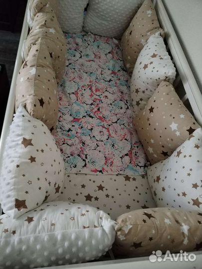 Бортики в детскую кроватку бу