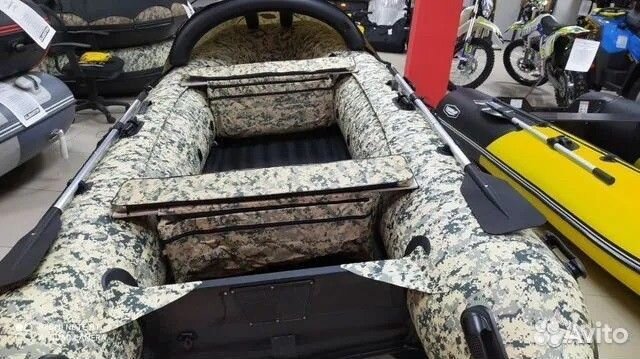 Лодка пвх Gladiator E380 PRO camo