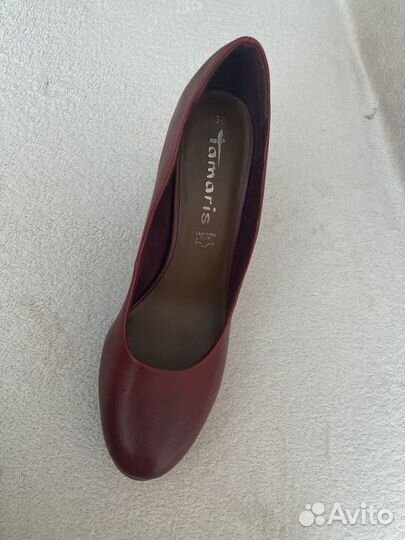 Туфли женские 39 размер красные