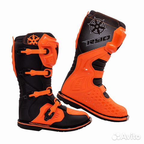 Мотоботы эндуро RYO Racing (оранжевые)