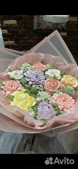 Сладкие букеты из зефира