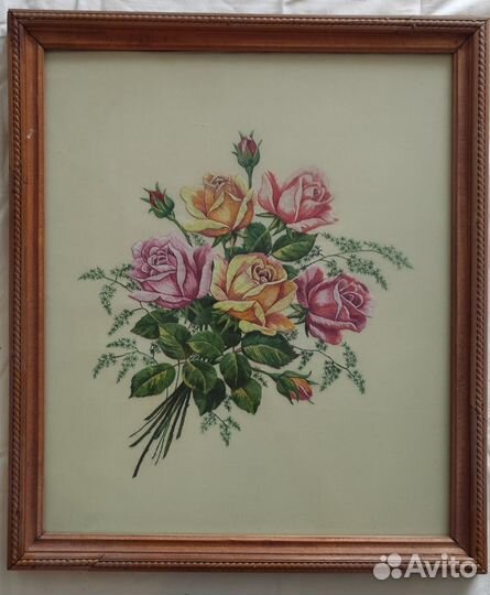 Картины вышивка гладью коллекция